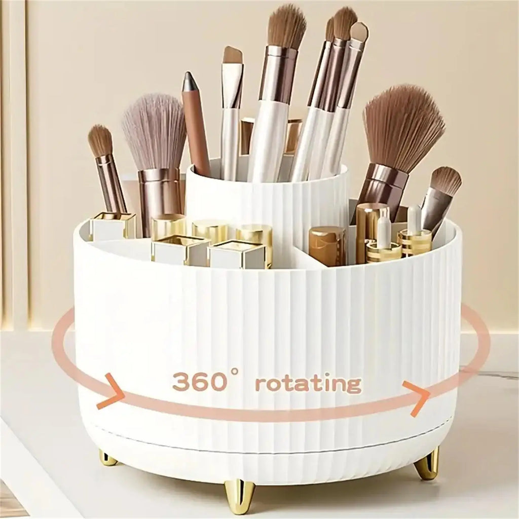 Organizator Rotativ 360° pentru Machiaj – Elegant și Spațios