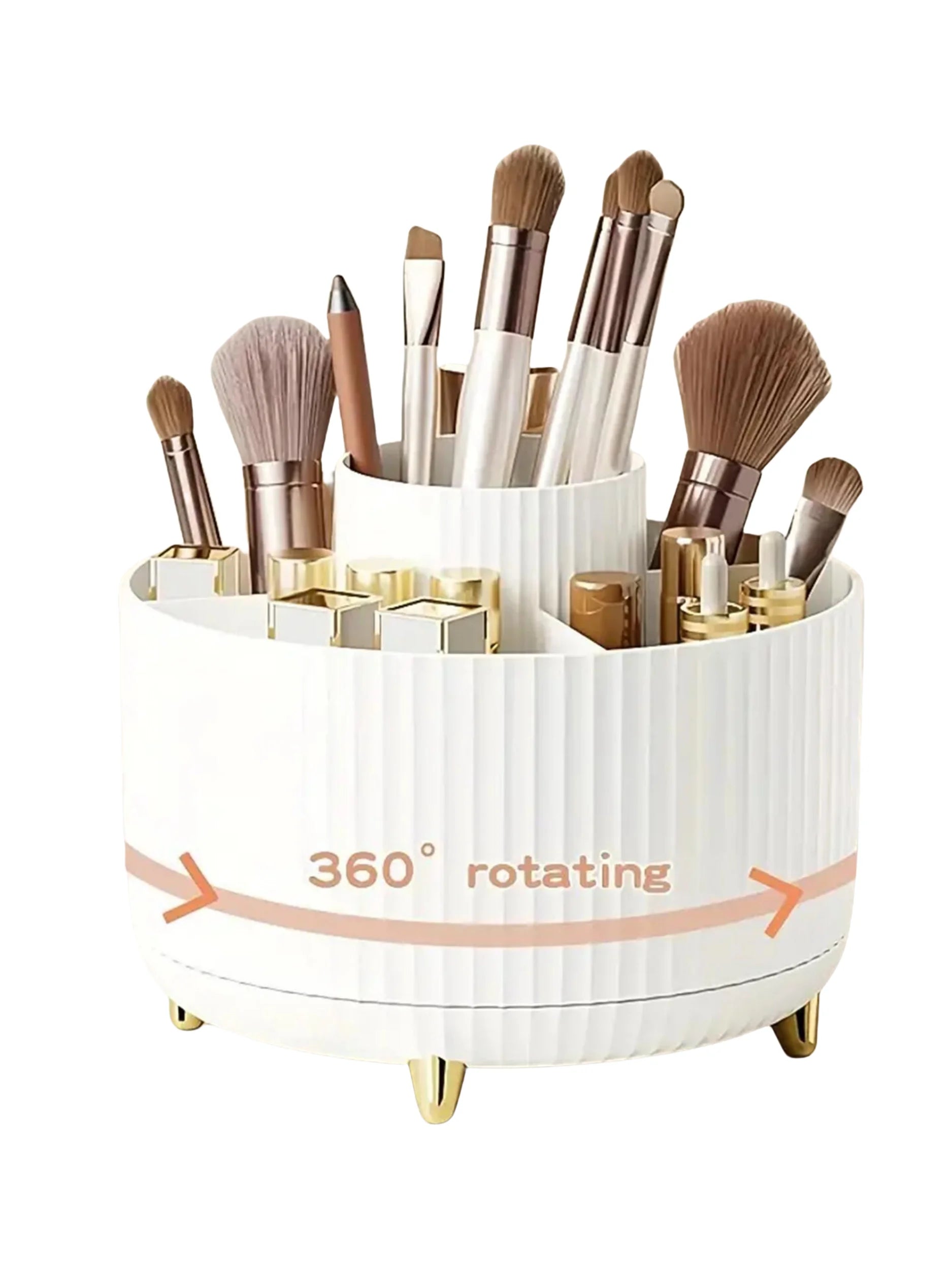 Organizator Rotativ 360° pentru Machiaj – Elegant și Spațios