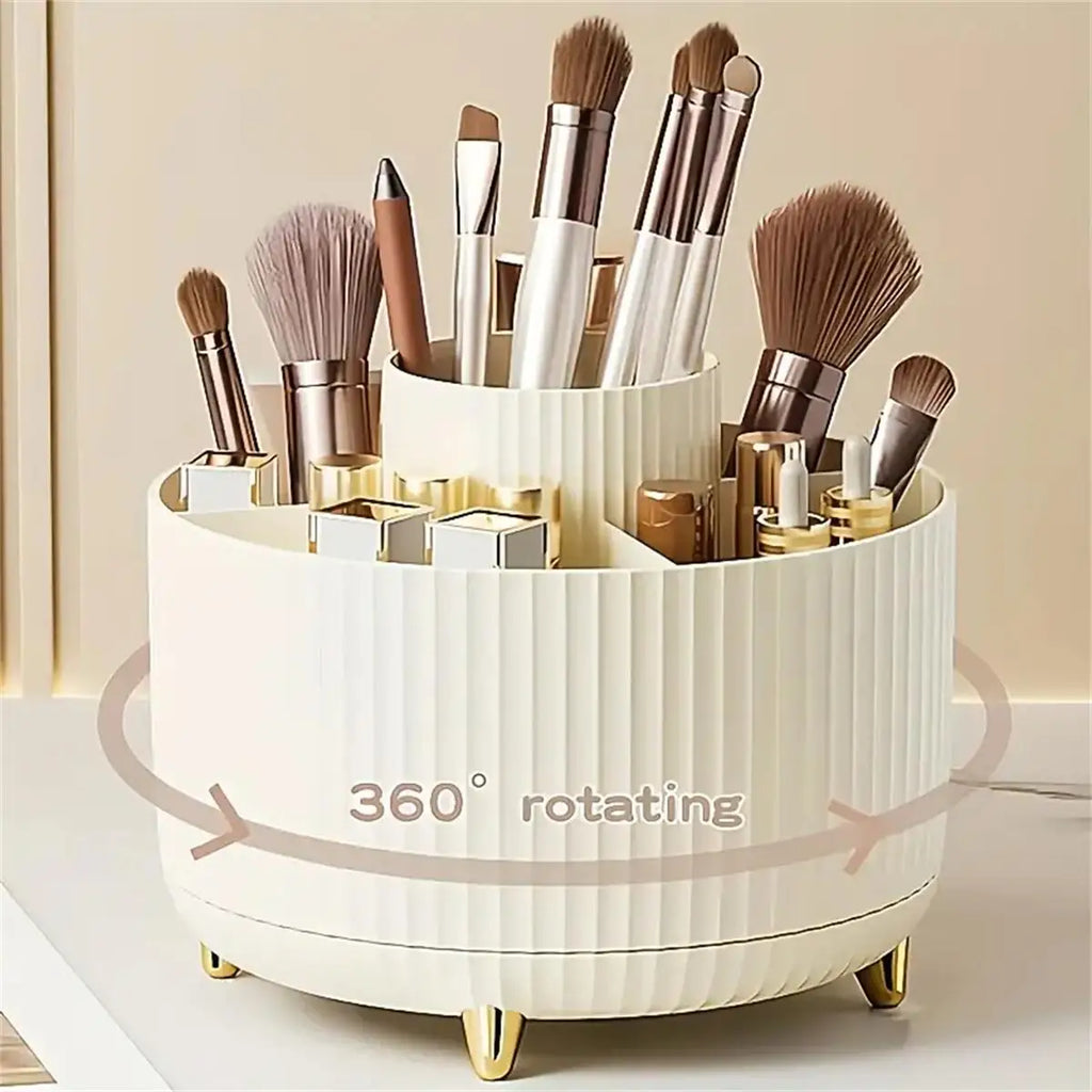 Organizator Rotativ 360° pentru Machiaj – Elegant și Spațios