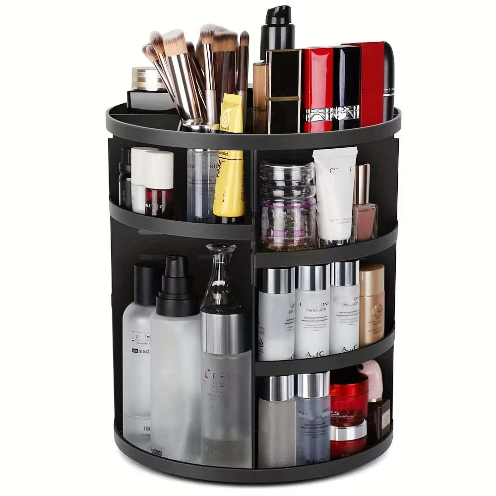 Organizator Rotativ 360° pentru Baie și Machiaj