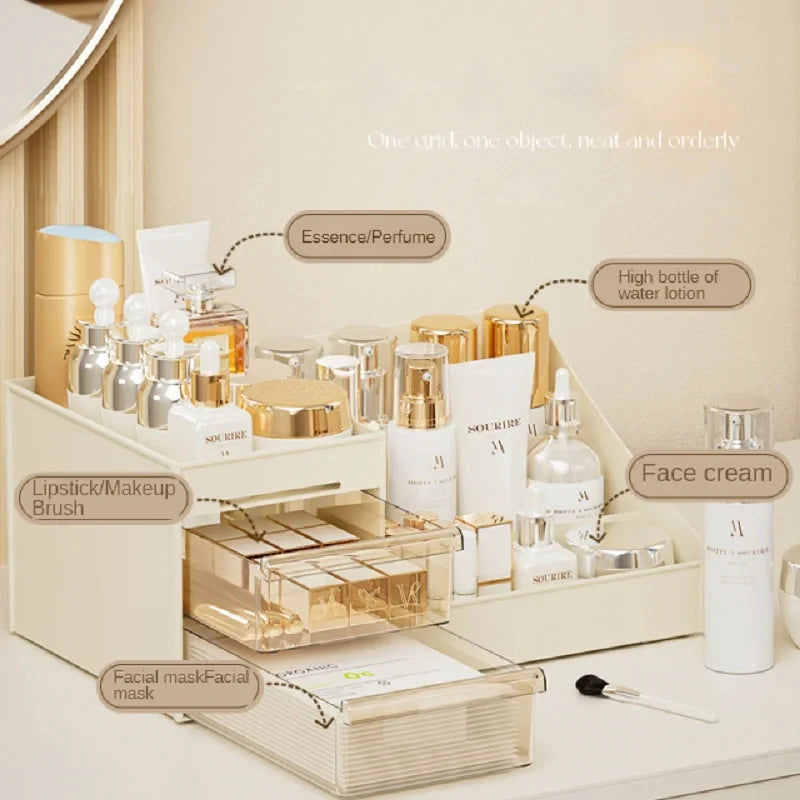 Organizator Cosmetic cu Sertare – Depozitare Elegantă și Practică